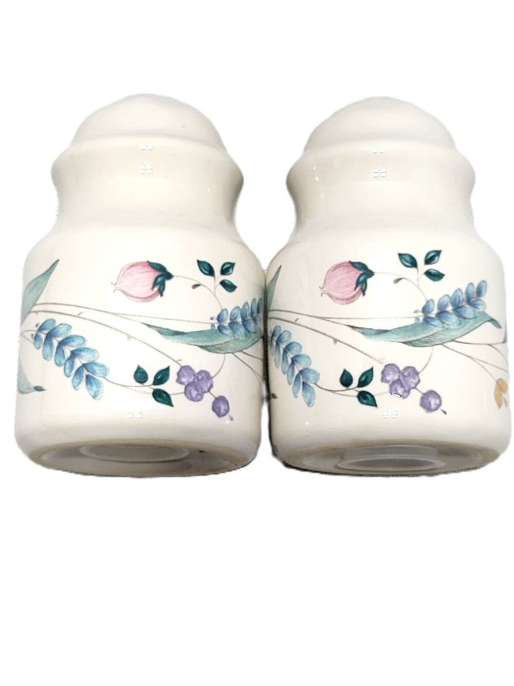 Vintage Pfaltzgraff April Pattern (discontinued) Salt & Pepper Shakers